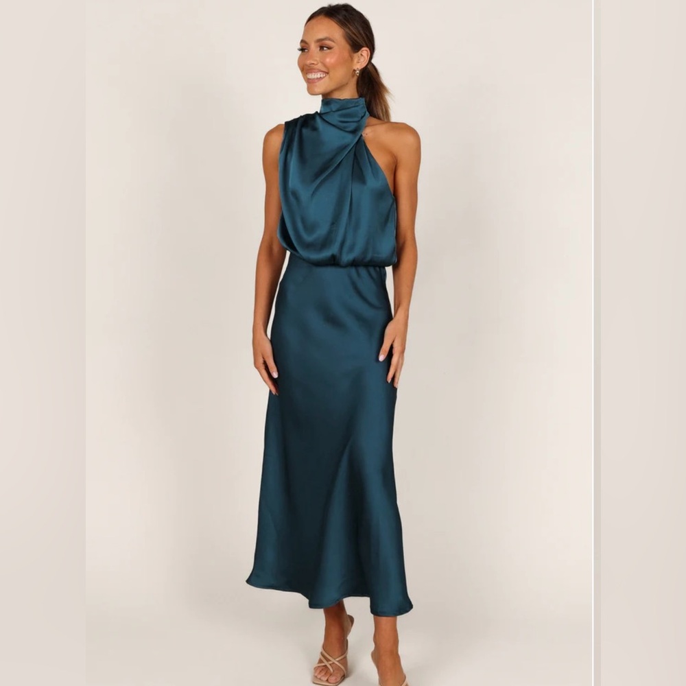 Petal and Pup Anabelle Halter Dress
